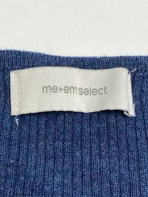 me+em select/ミームセレクト/ニット/セーター/トップス/ネイビー/F