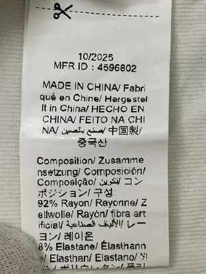 Tシャツ/カットソー/トップス/ホワイト/M