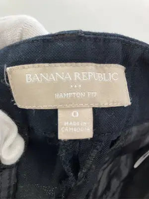 BANANA REPUBLIC/バナナリパブリック/スラックス/パンツ/ブラック/O