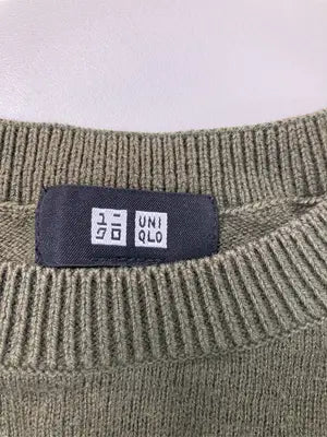 UNIQLO/ユニクロ/ニット/セーター/トップス/カーキ/S