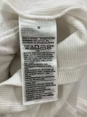 GAP/ギャップ/Tシャツ/カットソー/トップス/ホワイト/M