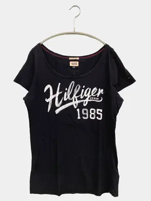HILFIGER DENIM/ヒルフィガーデニム/Tシャツ/カットソー/トップス/ブラック/M