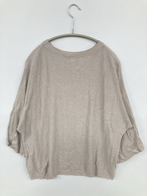 ニット/セーター/トップス/グレー/M-L