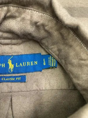 Ralph Lauren/ラルフローレン/シャツ/ブラウス/トップス/ブラウン/L