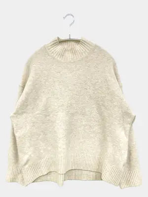 UNIQLO/ユニクロ/ニット/セーター/トップス/ベージュ/L