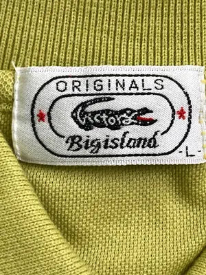 Big island/ポロシャツ/トップス/ライトグリーン/L