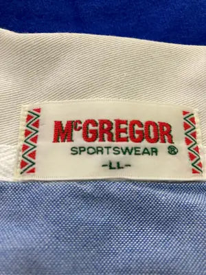 McGREGOR/マックレガー/ポロシャツ/トップス/ブルー/LL