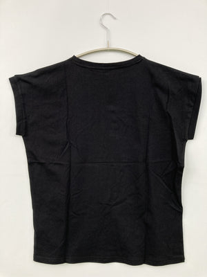 ノースリーブ/トップス/ブラック/L