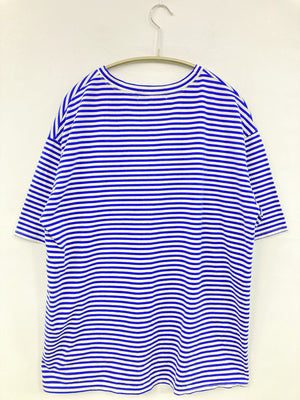 me+em select/ミームセレクト/Tシャツ/カットソー/トップス/ブルー/F