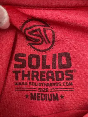 SOLID THREADS/Tシャツ/カットソー/トップス/レッド/MEDIUM