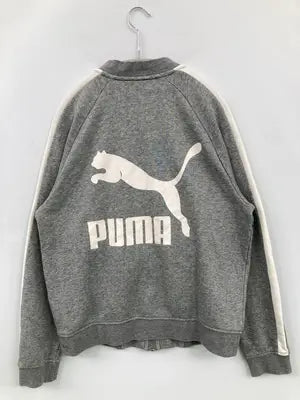 PUMA/プーマ/ジャージ/トラックジャケット/トップス/グレー/L