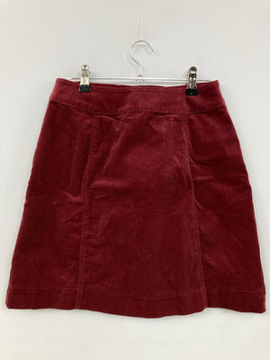 UNIQLO/ユニクロ/ショート/ミニスカート/スカート/レッド/ウエスト58cm　ヒップ85cm