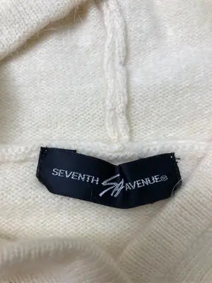 SEVENTH AVENUE/ニット/セーター/トップス/ホワイト/M