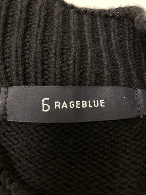 RAGEBLUE/レイジブルー/ニット/セーター/トップス/ブラック/L