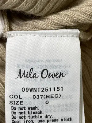 Mila Owen/ミラオーウェン/ニット/セーター/トップス/ベージュ/0