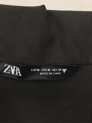 ZARA/ザラ/ベスト/トップス/ブラック/USA M