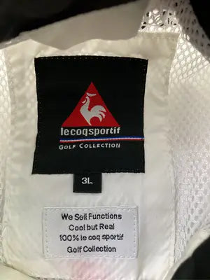 le coq sportif/ルコックスポルティフ/ナイロンジャケット/ジャケット/アウター/ホワイト/3L