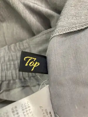 Top/トップ/スラックス/パンツ/グレー/S
