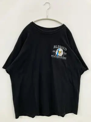 Tシャツ/カットソー/トップス/ブラック