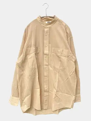 UNIQLO U/ユニクロユー/シャツ/ブラウス/トップス/ベージュ/L
