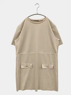 ZARA/ザラ/ワンピース/ワンピース/ドレス/ベージュ/USA L