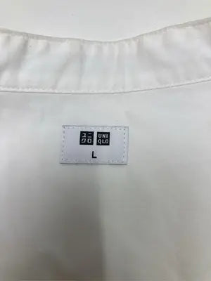 UNIQLO/ユニクロ/シャツ/ブラウス/トップス/ホワイト/L