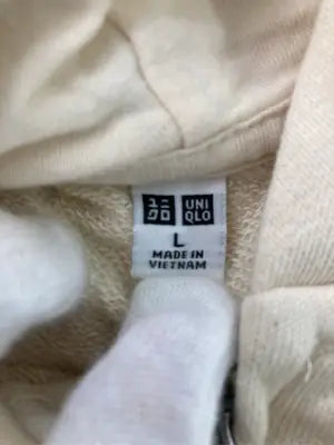 UNIQLO/ユニクロ/パーカー/トップス/ベージュ/L