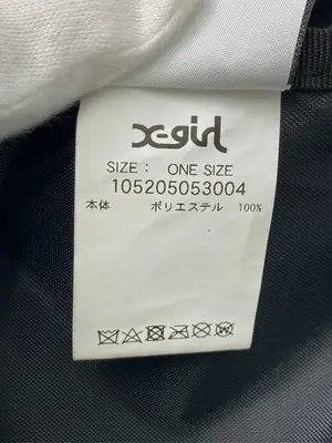 X-GIRL/エックスガール/ショルダーバッグ/バッグ/ブラック/ONE SIZE
