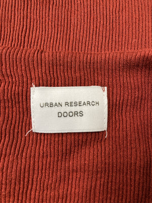 URBAN RESEARCH DOORS/アーバンリサーチドアーズ/ニット/セーター/トップス/オレンジ/One
