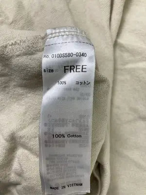 MOUSSY/マウジー/Tシャツ/カットソー/トップス/アイボリー/F