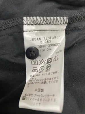URBAN RESEARCH DOORS/アーバンリサーチドアーズ/Tシャツ/カットソー/トップス/ブラック/ONE