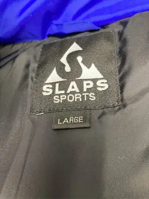 SLAPS/ダウンベスト/ジャケット/アウター/ブルー/LARGE
