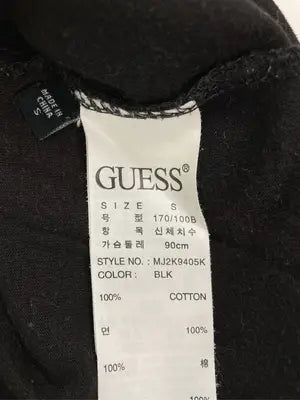 GUESS/ゲス/Tシャツ/カットソー/トップス/ブラック/ S