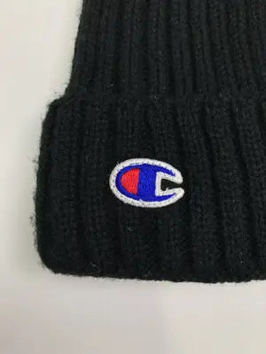 Champion/チャンピオン/ニットキャップ/ビーニー/帽子/ブラック