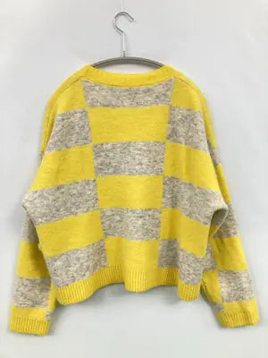 ZARA/ザラ/カーディガン/ボレロ/トップス/イエロー/USA M