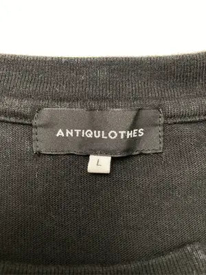 ANTIQULOTHES/アンティクローズ/Tシャツ/カットソー/トップス/ブラック/L