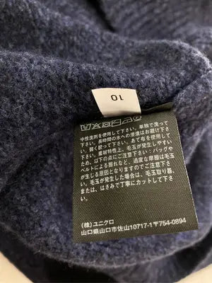 UNIQLO/ユニクロ/ニット/セーター/トップス/ネイビー/S