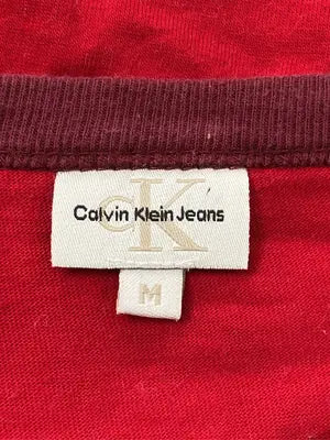 Calvin Klein Jeans/カルバンクラインジーンズ/Tシャツ/カットソー/トップス/レッド/M