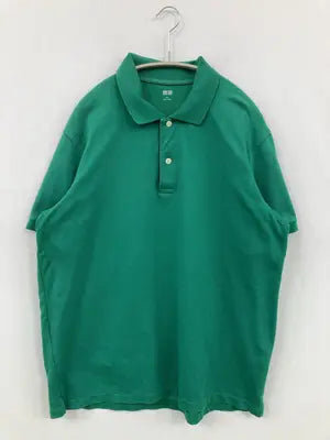 UNIQLO/ユニクロ/ポロシャツ/トップス/グリーン/XL