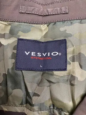 VESVIO/シャツ/ブラウス/トップス/ブラウン/L