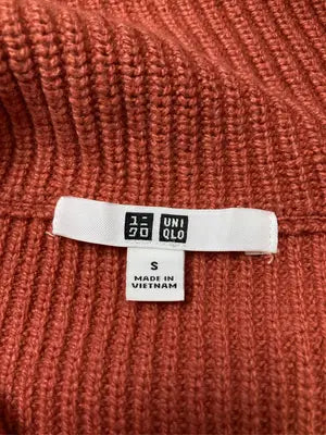 UNIQLO/ユニクロ/ニット/セーター/トップス/レッド/S