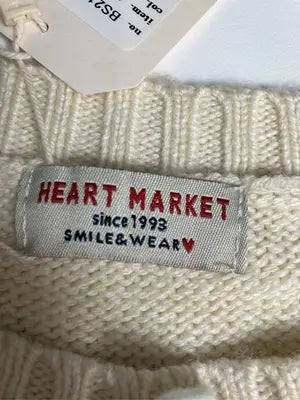 HEART MARKET/ハートマーケット/ニット/セーター/トップス/アイボリー/F