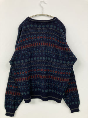 Basic Editions/ベーシックエディションズ/ニット/セーター/トップス/ネイビー