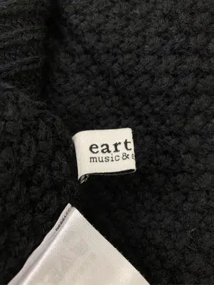 earth music&ecology/アースミュージックアンドエコロジー/ニット/セーター/トップス/ブラック/F
