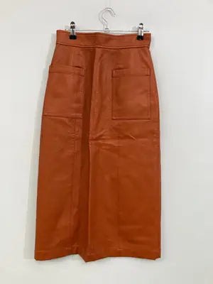MOUSSY/マウジー/ロングスカート/スカート/オレンジ/1