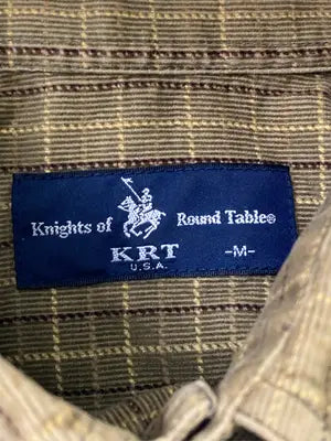 Knights of Round Table/ナイツオブラウンドテーブル/シャツ/ブラウス/トップス/カーキ/M