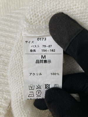 BURLESQUE/バーレスク/ニット/セーター/トップス/ホワイト/M