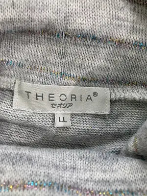 theoria/セオリア/Tシャツ/カットソー/トップス/グレー/LL