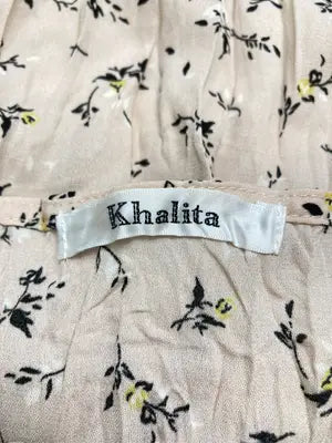 KHALITA/ハリータ/シャツワンピース/ワンピース/ドレス/ピンク/M