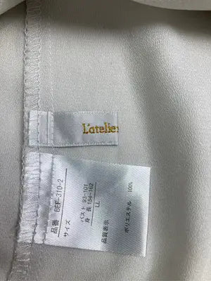 L'ATELIER/シャツ/ブラウス/トップス/ベージュ/LL